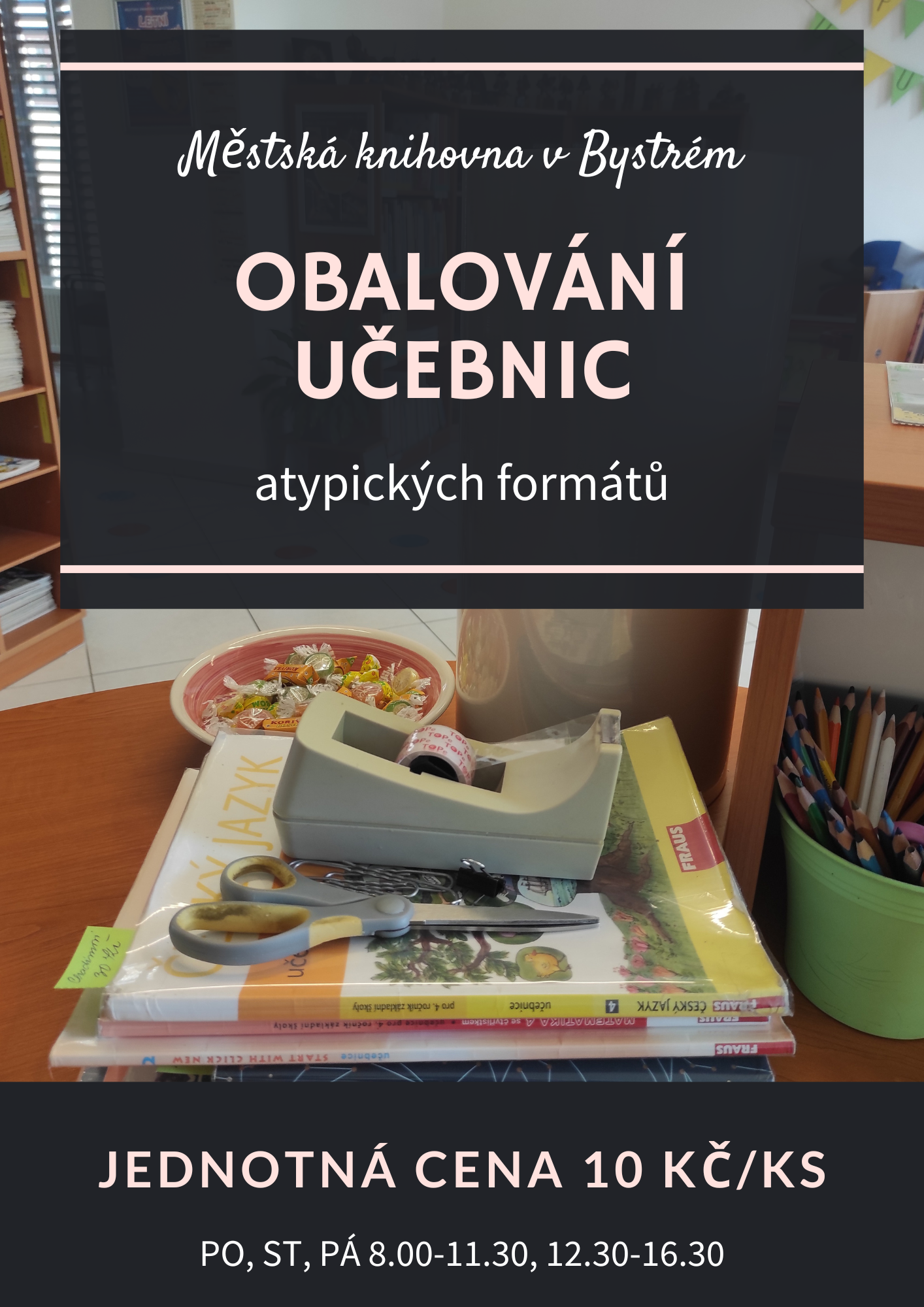 Titulní obrázek k článku Obalování učebnic atypických formátů